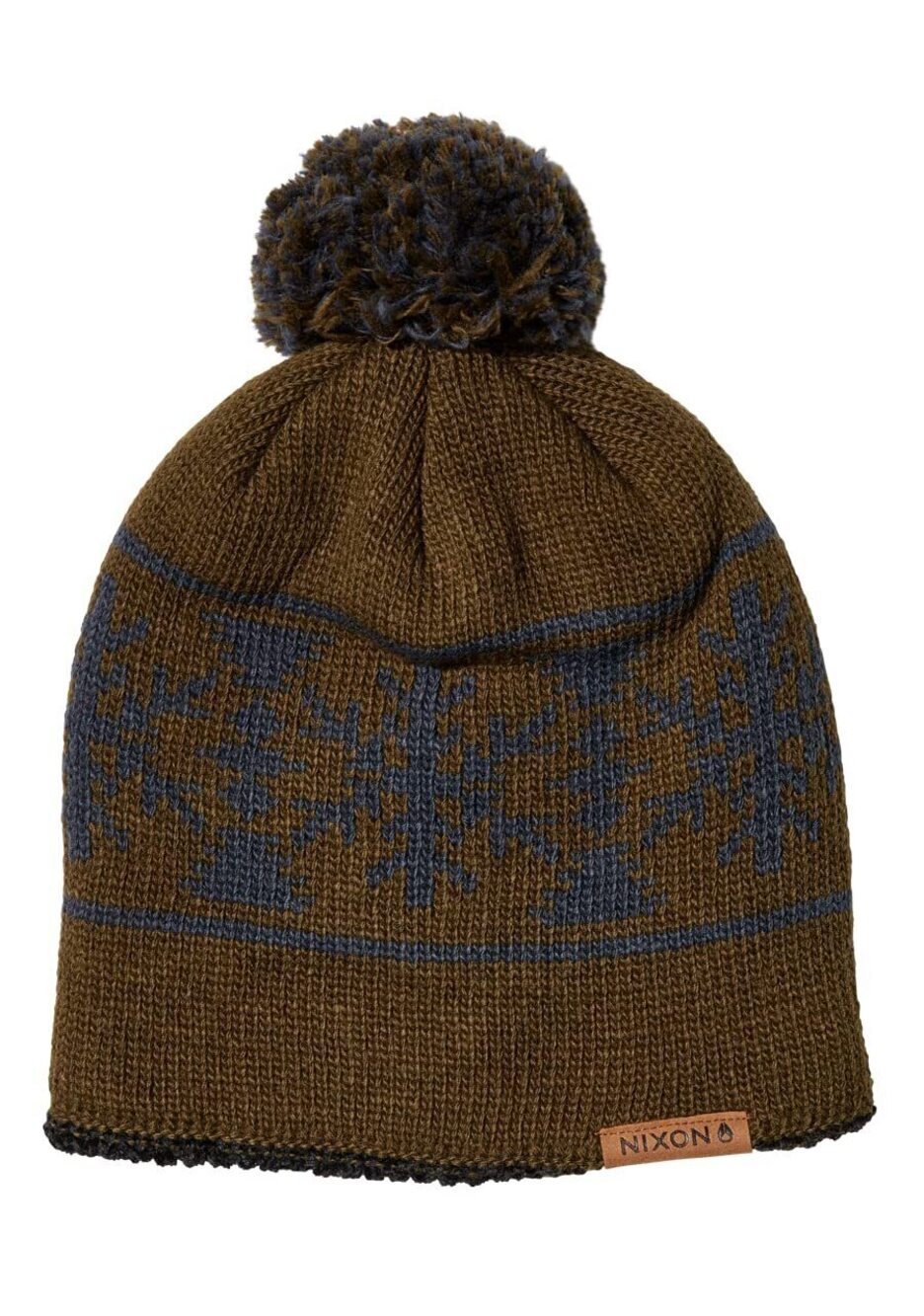 6505 Meister Wool Pom Beanie - Olive/Multi